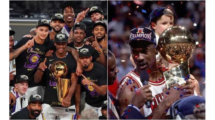 Los Angeles Lakers y Michael Jordan