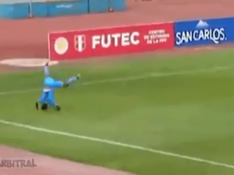 Break dance: jugador de Binacional hizo peculiar pirueta para levantarse