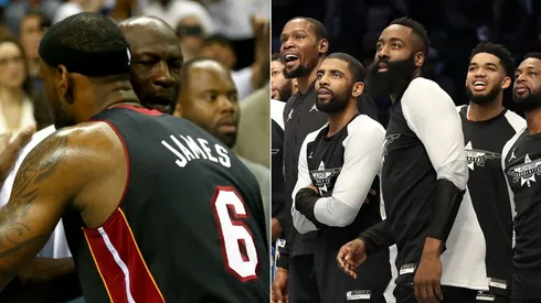 Michael Jordan, LeBron James, Kevin Durant,Dwyane Wade