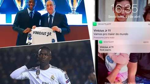 Sacan a la luz los mensajes con los que Vinícius eligió llegar al Real Madrid