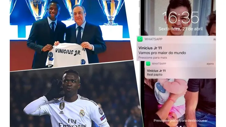 Sacan a la luz los mensajes con los que Vinícius eligió llegar al Real Madrid