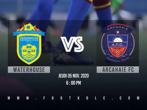 Waterhouse vs. Arcahaie EN VIVO y EN DIRECTO por la Liga CONCACAF