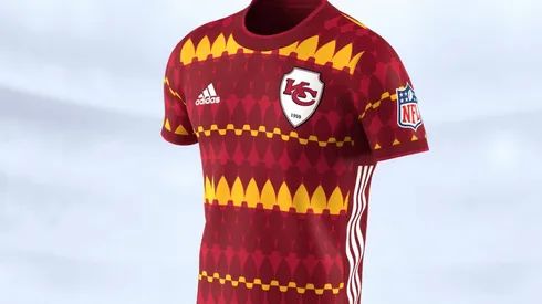 El jersey de los Kansas City Chiefs (Bolavip)