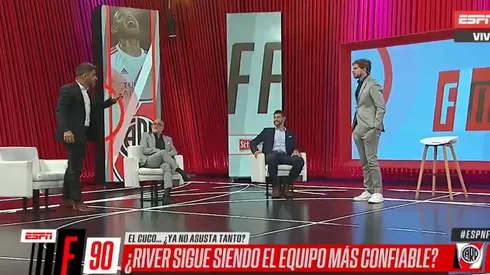 El reclamo de Bulos a Vignolo por cómo reacciona cuando pierde River