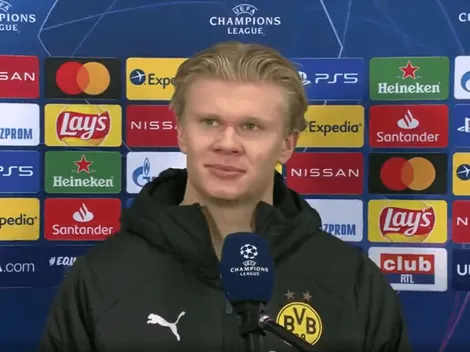 Haaland y la entrevista más incómoda de su vida: "¿Vas a dormir solo esta noche?"