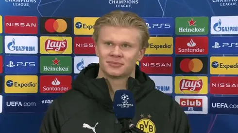 Haaland y la entrevista más incómoda de su vida: "¿Vas a dormir solo esta noche?"