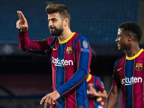 Se terminó el misterio: revelaron el significado del curioso festejo de Piqué