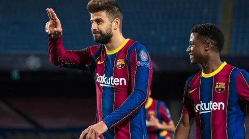 Se terminó el misterio: revelaron el significado del curioso festejo de Piqué