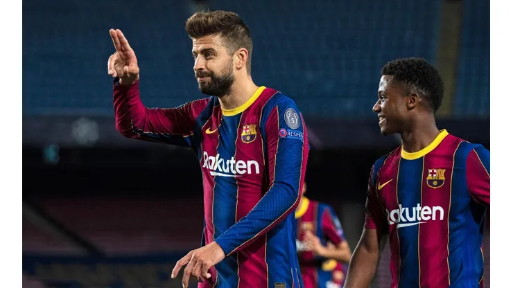 Se terminó el misterio: revelaron el significado del curioso festejo de Piqué