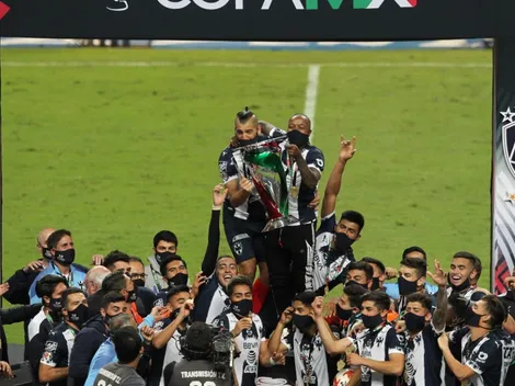 Así fue el modesto festejo de Rayados de Monterrey