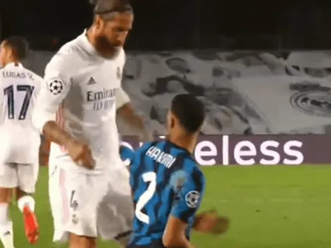 Sacan a la luz el encontronazo de Ramos con Achraf en pleno partido: "La p... que te parió"
