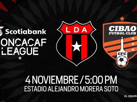 Qué canal transmite Alajuelense vs. Cibao por la Liga CONCACAF