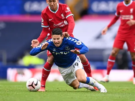 Nuevo parte médico de James Rodríguez: Everton se pronuncia sobre su salud