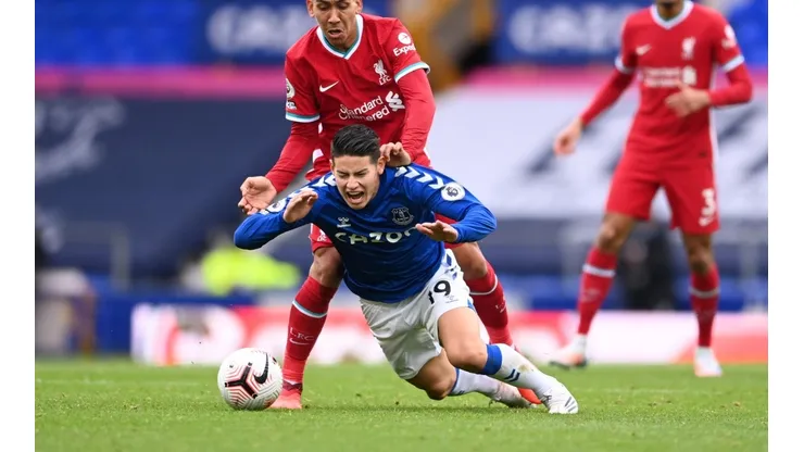 Nuevo parte médico de James Rodríguez: Everton se pronuncia sobre su salud