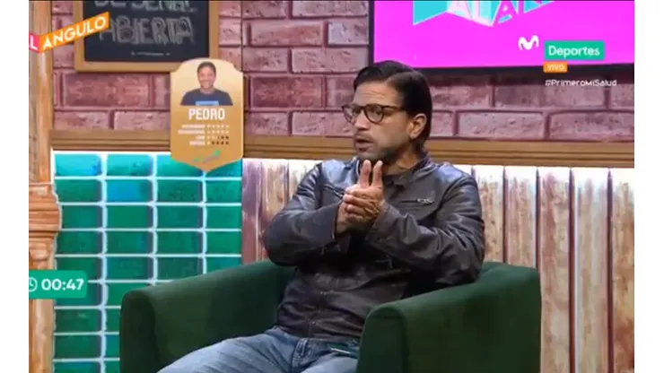 Pedro García es panelista en Al Ángulo.