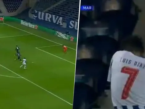 Pero qué elegancia, Lucho: golazo de Luis Díaz con el Porto en la Champions