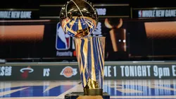 El trofeo Larry O'Brien