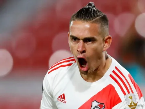 Video: centro de De La Cruz y cabezazo destructor de Borré para el 1-0 de River