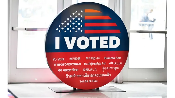Logo de votos en Estados Unidos