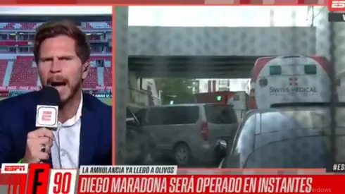 La fuerte reflexión de Vignolo al aire: "Lo están matando a Maradona"