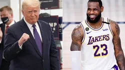 Donald Trump y LeBron James