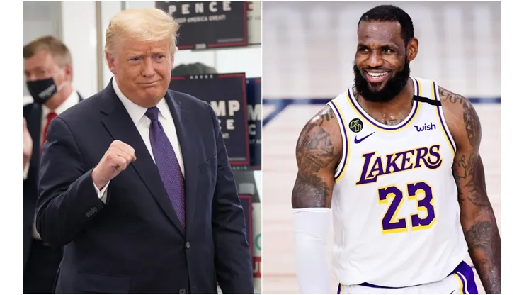 Donald Trump y LeBron James