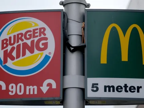 Burger King llamó a pedir en McDonald's