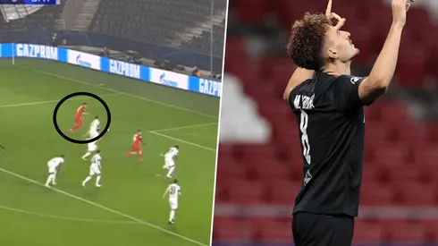 Golazo de Berisha para el equipo austríaco.