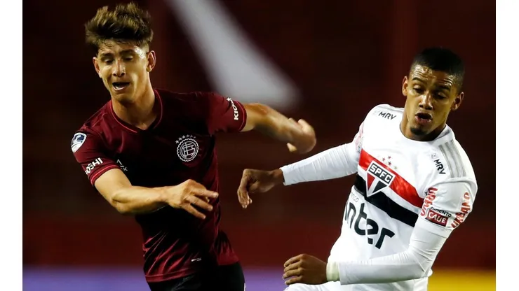 Lanús vs. San Pablo juegan por la Copa Sudamericana