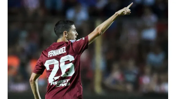 Ignacio Fernández con su tradicional dorsal 26.