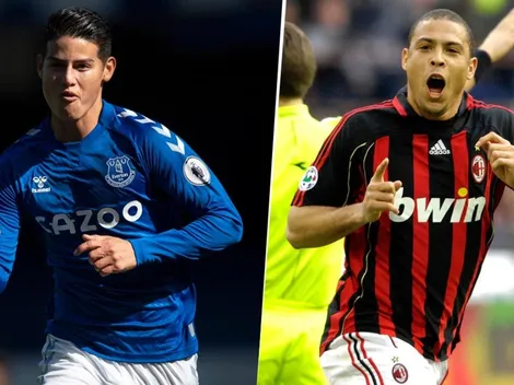 Ancelotti, sin filtro: comparó a James Rodríguez con Ronaldo Nazario