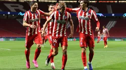 Atlético de Madrid juega ante Lokomotiv de Moscú en la Champions League. (Foto: Getty Images).