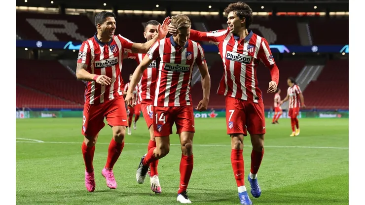 Atlético de Madrid juega ante Lokomotiv de Moscú en la Champions League. (Foto: Getty Images).