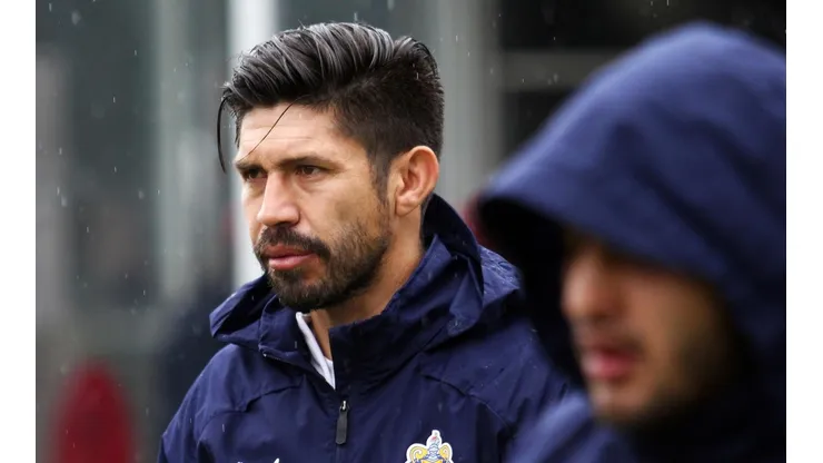 Oribe Peralta está muy enfadado con la actitud del equipo. Fuente: Jam Media