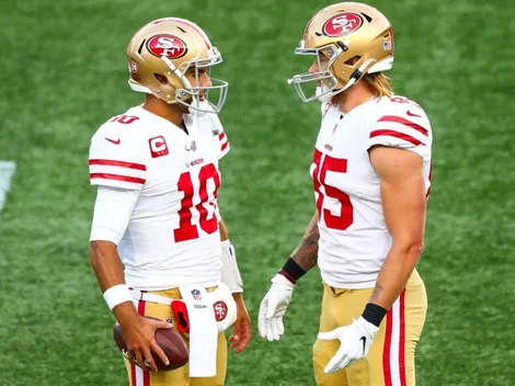Jimmy Garoppolo y George Kittle fuera de circulación en San Francisco 49ers