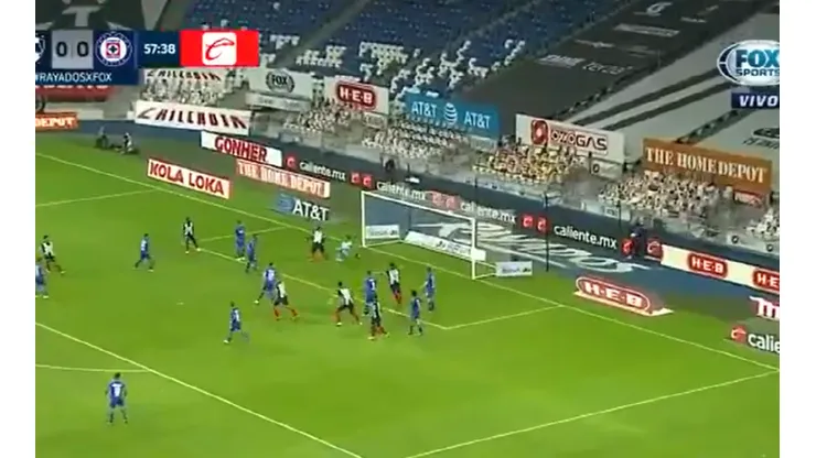 Gol de Funes Mori frente a Cruz Azul.