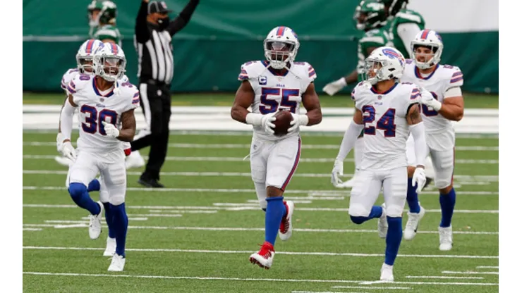 Buffalo Bills vs. New England Patriots juegan por la semana 8 de la NFL 2020 este domingo (Getty Images).