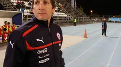 Mario Salas llegó en marzo de este año al club íntimo.