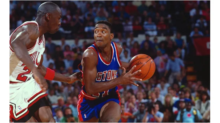 Michael Jordan e Isiah Thomas