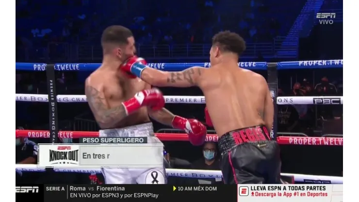Prograis liquidó a Hernández en el 3 round.
