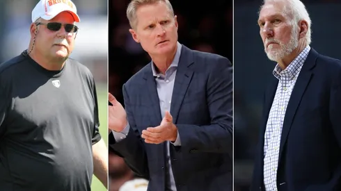 Mike Holmgren, Steve Kerr y Gregg Popovich