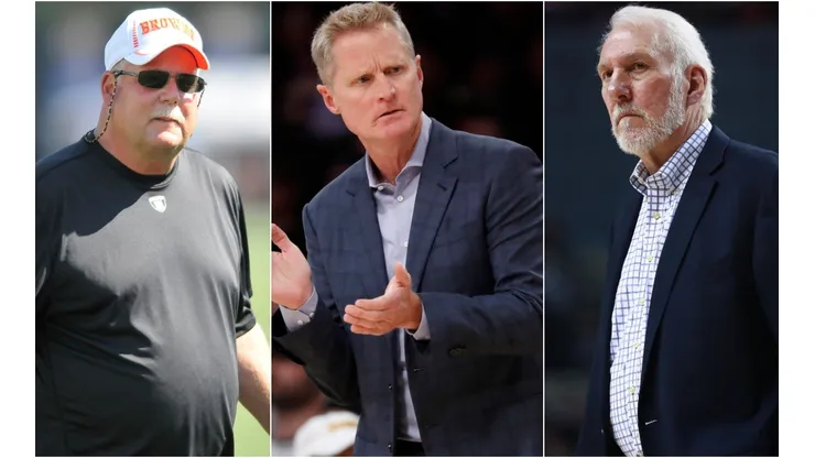 Mike Holmgren, Steve Kerr y Gregg Popovich