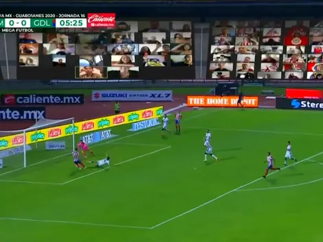 Chivas y Pumas arrancaron encendidos: dos goles en 12 minutos