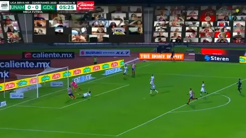 Chivas y Pumas arrancaron encendidos: dos goles en 12 minutos