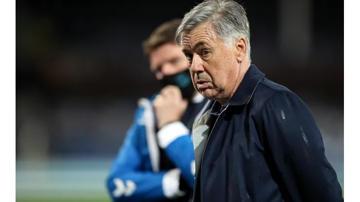 Carlo Ancelotti, técnico del Everton.