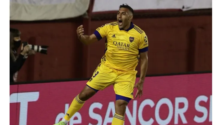 La celebración de Ramón 'Wanchope' Ábila.