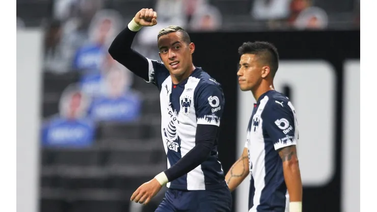 Funes Mori celebra su tanto frente a Cruz Azul