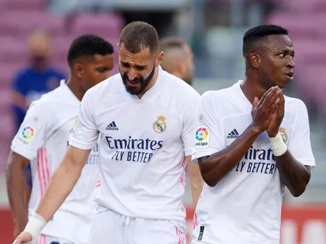 Para arreglar el error: la historia que subió Benzema con Vinicius Junior