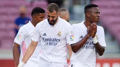 Para arreglar el error: la historia que subió Benzema con Vinicius Junior