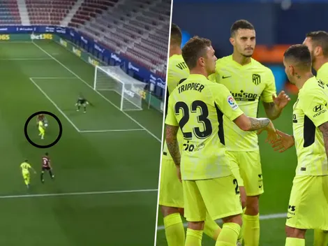 Video: el primer tanto de Torreira en Atlético de Madrid fue un verdadero golazo